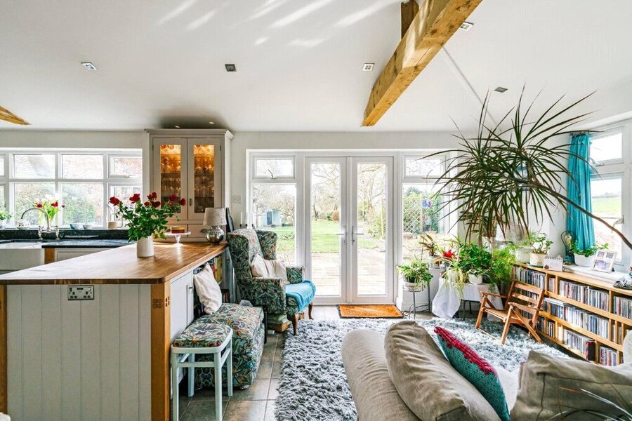 Kitchen To Back Door