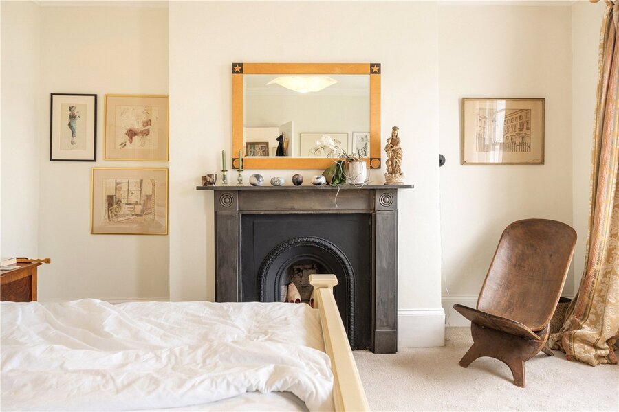 Master To Fireplace