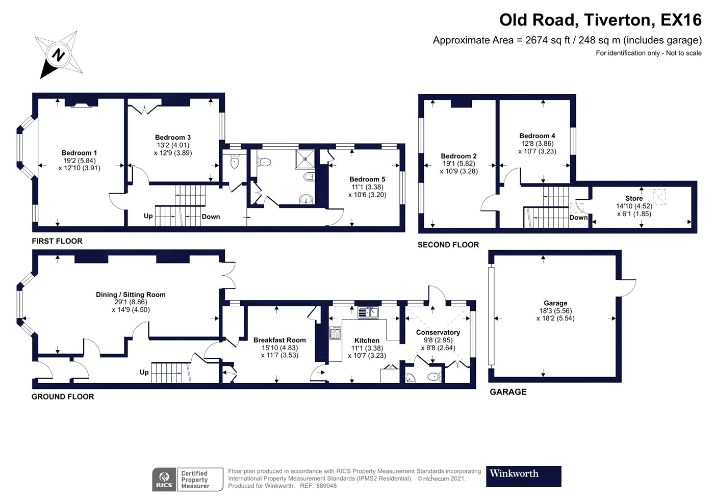 Old Road, Tiverton, Devon, EX16