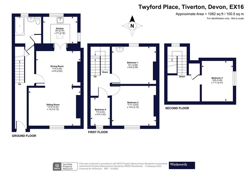 Twyford Place, Tiverton, Devon, EX16